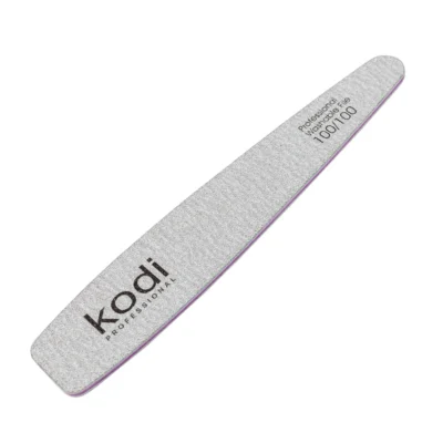 Kodi Пилка №144 конічна світло-сіра 100/100