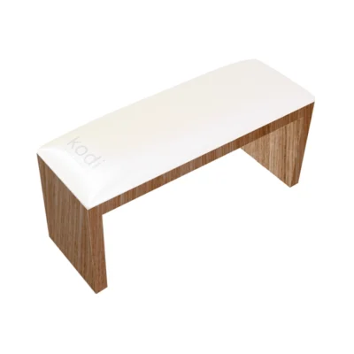 Kodi Armrest on brown legs "Pearl"