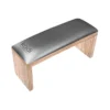 Kodi Armrest on brown legs "Graphite"
