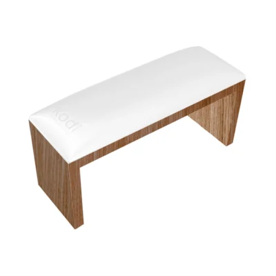 Kodi Armrest on brown legs "White"