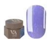 Valeri Liquid Gel №30 Рідкий гель для нарощування волошковий з шимером, 15 мл