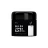 Siller Cover Base Milky Shine №01 Камуфлююча база молочна із срібним шимером, 30 мл