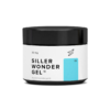 Siller Wonder Gel №19 Камуфлюючий гель для моделювання блакитний, 30 мл
