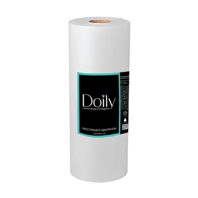 Одноразові Простирадла Doily 0.6×500 м білі