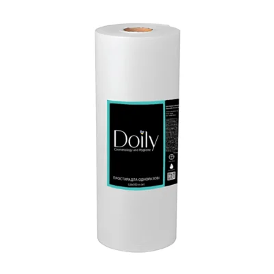 Одноразові Простирадла Doily 0.8×500 м білі