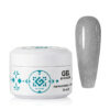 G-Code ZEFIR Glow Gel Shimmer №02 Гель для моделювання сірий з шимером, 15 мл
