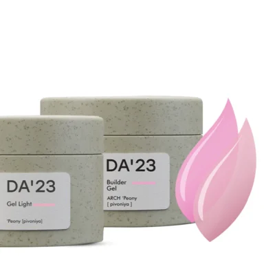 DA’23 BUILDER GEL + GEL LIGHT Peony